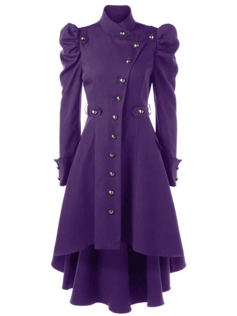 Cradle Of Goth Winter Enchantress Trench Coat 4 Cradle Of Goth Winter Enchantress Trench Coat