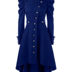 Cradle Of Goth Winter Enchantress Trench Coat 11 Cradle Of Goth Winter Enchantress Trench Coat