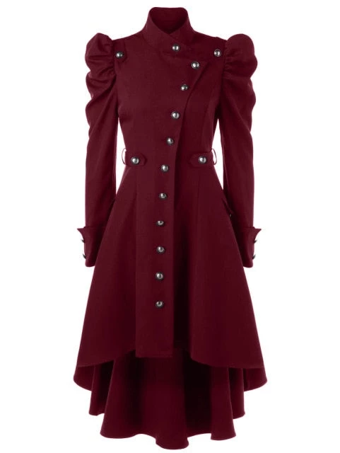 Cradle Of Goth Winter Enchantress Trench Coat 5 Cradle Of Goth Winter Enchantress Trench Coat