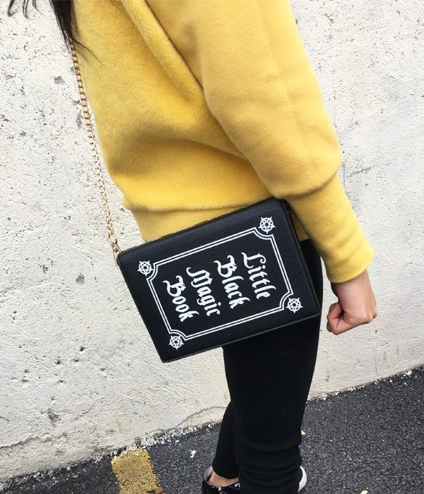 Cradle Of Goth Black Magic Book Handbag (handmade) 5 Cradle Of Goth Black Magic Book Handbag (handmade)