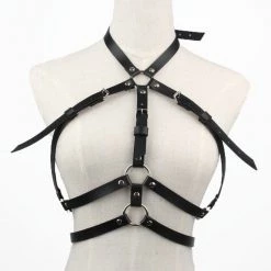 Cradle Of Goth Handmade Dark Seduction Harness CAGE BRAS & HARNESSES