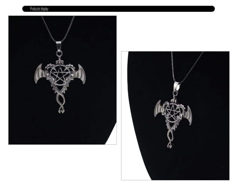 Cradle Of Goth Dragons From Beyond Necklace 3 Cradle Of Goth Dragons From Beyond Necklace