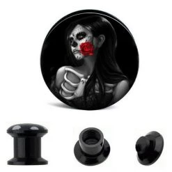 Cradle Of Goth EARRINGS La Muerta Trista