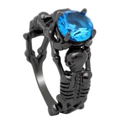 Cradle Of Goth Evil Skeletons Ring RINGS