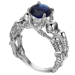 Cradle Of Goth Evil Skeletons Ring RINGS