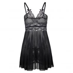 Cradle Of Goth Miss Lace Nightgown (plus Sizes Available)