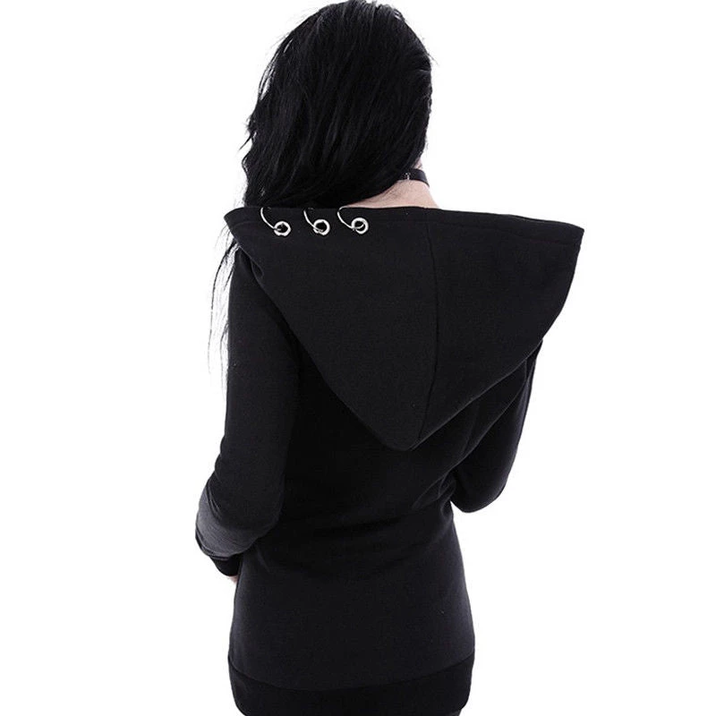Cradle Of Goth Gothic Rings Hoodie (plus Sizes Available) 4 Cradle Of Goth Gothic Rings Hoodie (plus Sizes Available)