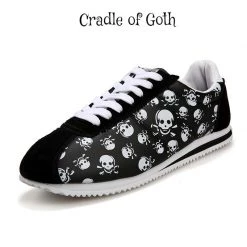 Cradle Of Goth SHOES The Ultimate Skull Sneakers