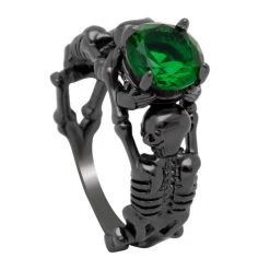 Cradle Of Goth Evil Skeletons Ring RINGS