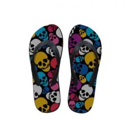 Cradle Of Goth SHOES Skull Flip-flops (smaller Sizes)