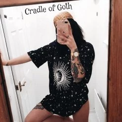 Cradle Of Goth Enchanted Sky T-shirt