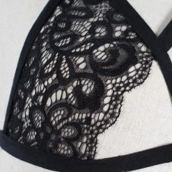 Cradle Of Goth CAGE BRAS & HARNESSES Lacy Harness Bra