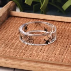 Cradle Of Goth RINGS Black Widow Ring