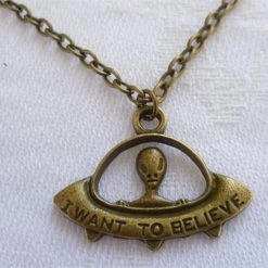 Cradle Of Goth UFO Necklace