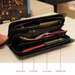 Cradle Of Goth Smiling Skulls Wallet (Vegan Leather) WALLETS