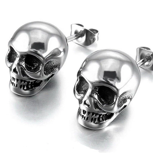 Cradle Of Goth Smiling Skulls Earrings 4 Cradle Of Goth Smiling Skulls Earrings