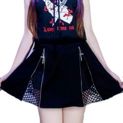 Cradle Of Goth Lace Skirt