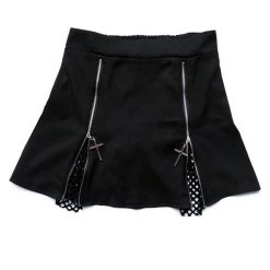 Cradle Of Goth Lace Skirt