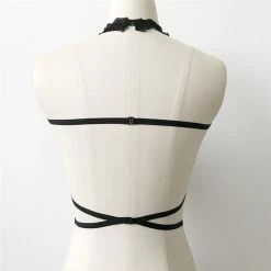 Cradle Of Goth CAGE BRAS & HARNESSES Lady Lace