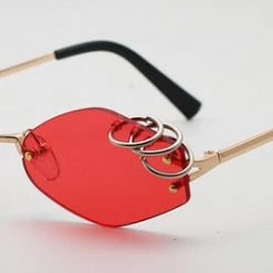 Cradle Of Goth Iron Rings Sunglasses