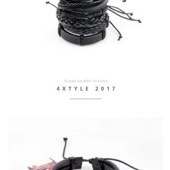 Cradle Of Goth 5 Piece Bracelet