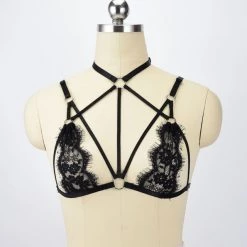Cradle Of Goth CAGE BRAS & HARNESSES Harajuki Cage Bra Harness 11 Cradle Of Goth CAGE BRAS & HARNESSES Harajuki Cage Bra Harness