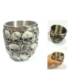 Cradle Of Goth Smiling Skull Cup