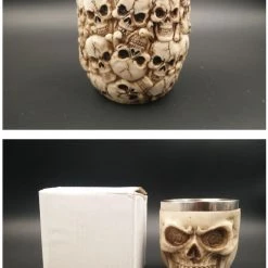 Cradle Of Goth Smiling Skull Cup
