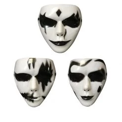 Cradle Of Goth Faces From The Underground Masks (3 Pieces) MISCELLANEOUS