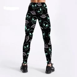 Cradle Of Goth UFO Leggings TIGHTS & LEGGINGS