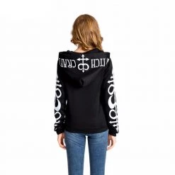 Cradle Of Goth HOODIES & SWEATERS Moon Witch Hoodie (plus Sizes Available)