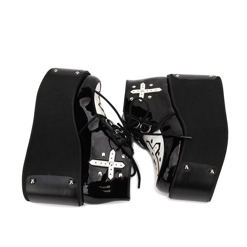 Cradle Of Goth SHOES Priestess' Secret (Vegan Boots) 3 Cradle Of Goth SHOES Priestess' Secret (Vegan Boots)