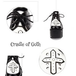 Cradle Of Goth SHOES Priestess' Secret (Vegan Boots)