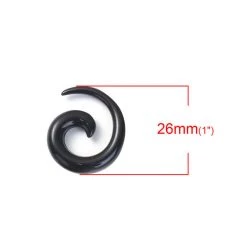 Cradle Of Goth Spirals Of Tranquility EARRINGS