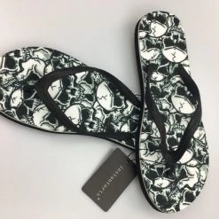 Cradle Of Goth Skull Flip-flops SHOES
