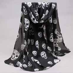 Cradle Of Goth SCARVES Laughing Death Shawl