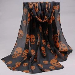 Cradle Of Goth SCARVES Laughing Death Shawl