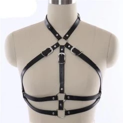 Cradle Of Goth CAGE BRAS & HARNESSES Dragon Ring Harness 9