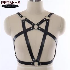 Cradle Of Goth Dragon Ring Harness 7 CAGE BRAS & HARNESSES