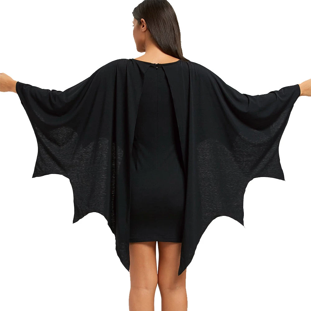 Cradle Of Goth Bat Wings Dress DRESSES 3 Cradle Of Goth Bat Wings Dress DRESSES