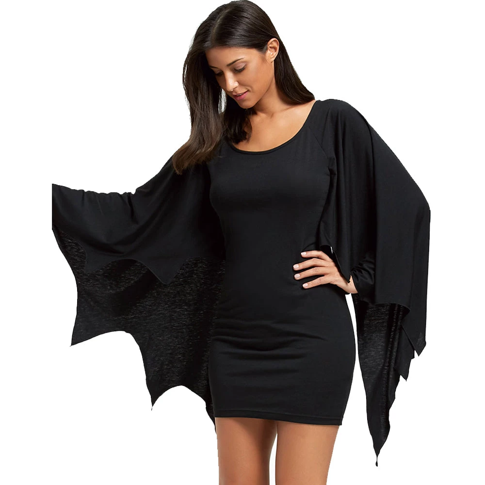 Cradle Of Goth Bat Wings Dress DRESSES 4 Cradle Of Goth Bat Wings Dress DRESSES