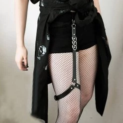 Cradle Of Goth Thigh Strap Garter