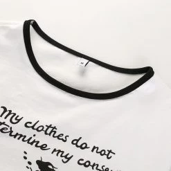 Cradle Of Goth Clothes ≠ Consent Crop-top SHIRTS
