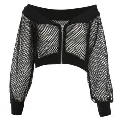 Cradle Of Goth Mesh Goth Top