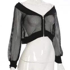 Cradle Of Goth Mesh Goth Top