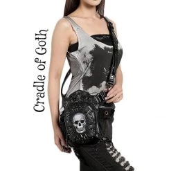 Cradle Of Goth BAGS The Tough Lady Bag (Handmade, Vegan)