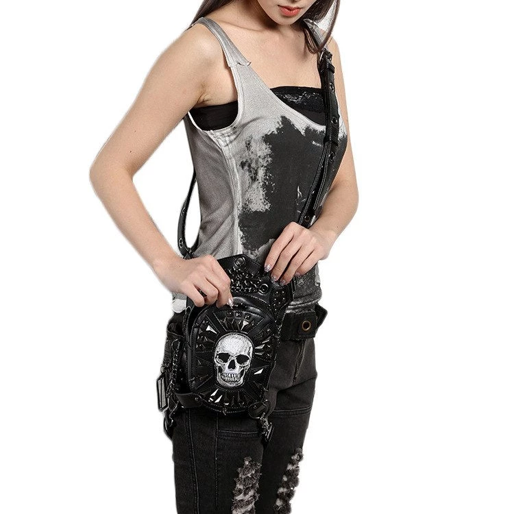 Cradle Of Goth BAGS The Tough Lady Bag (Handmade, Vegan) 17 Cradle Of Goth BAGS The Tough Lady Bag (Handmade, Vegan)