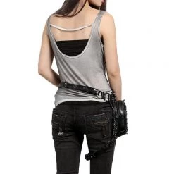 Cradle Of Goth BAGS The Tough Lady Bag (Handmade, Vegan) 32 Cradle Of Goth BAGS The Tough Lady Bag (Handmade, Vegan)