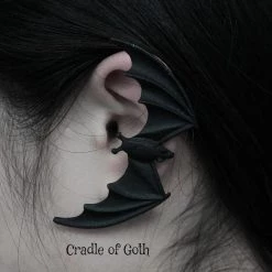 Cradle Of Goth Night Guardian Earrings