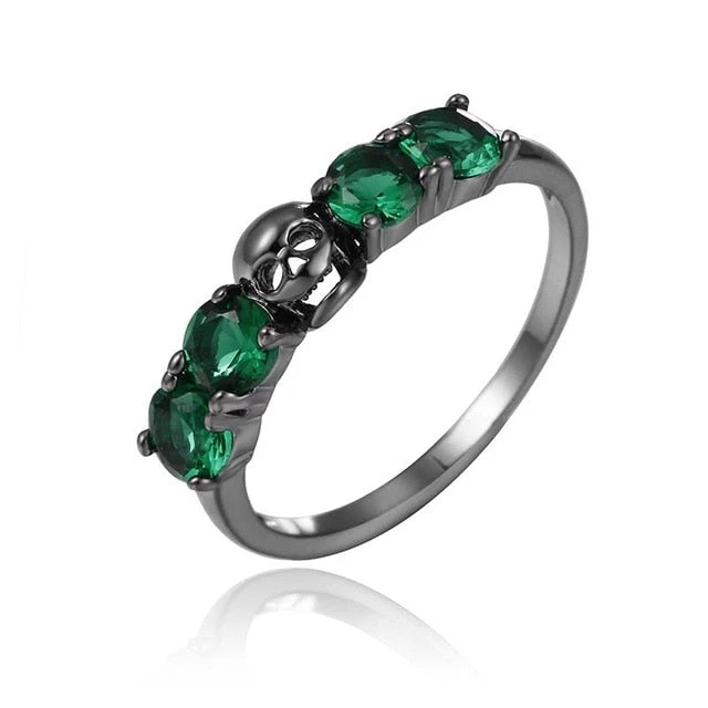 Cradle Of Goth Flowery Death Ring RINGS 1 Cradle Of Goth Flowery Death Ring RINGS